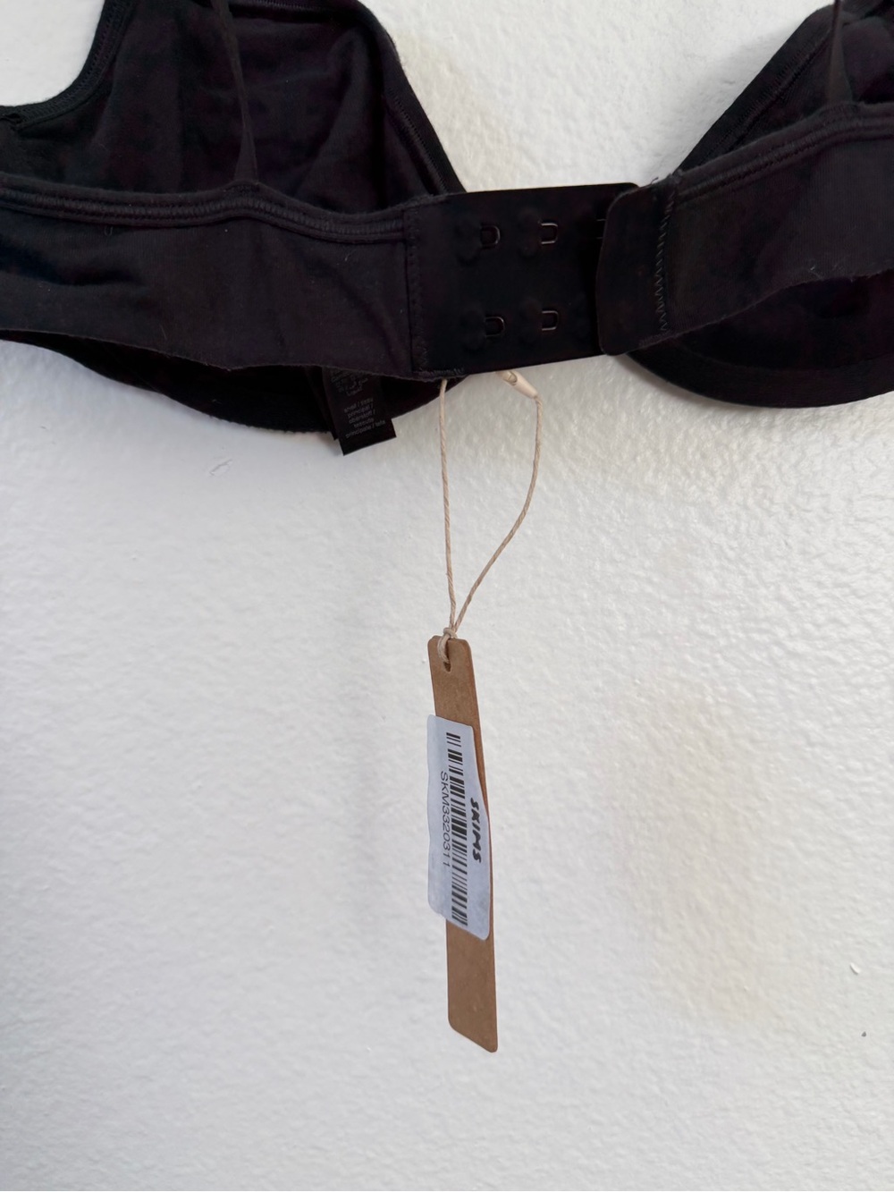NWT SKIMS ONYX everyday cotton Bra 34C- Women Intimates & Sleepwear - Picture 8 of 16